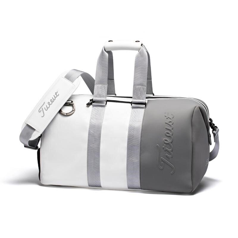Golf Clothing Bag Men Women Shoulder Wear-Resistant PU Material Sports Handbag