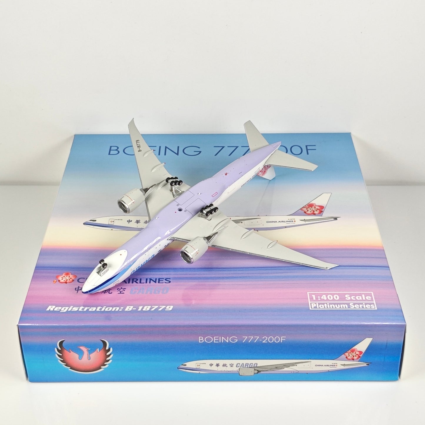 1:400 Phoenix China Airlines B777-200LRF Airplane Diecast Aircraft Plane Model