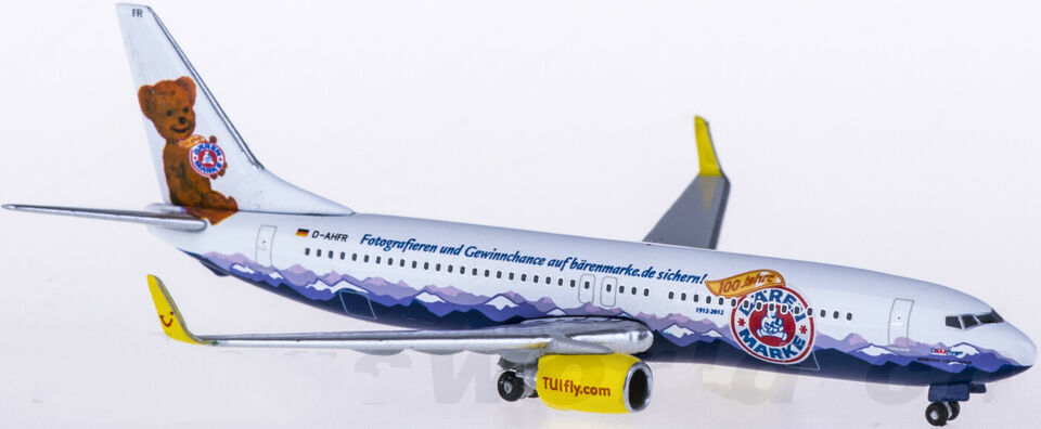 1:500 Herpa TUI Airways BOEING 737-800 Passenger Aircraft Diecast Plane Model