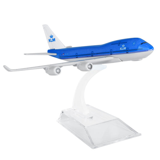 1/400 16cm Dutch Airlines KLM B747 Airplane Model Alloy Diecast Plane Collection