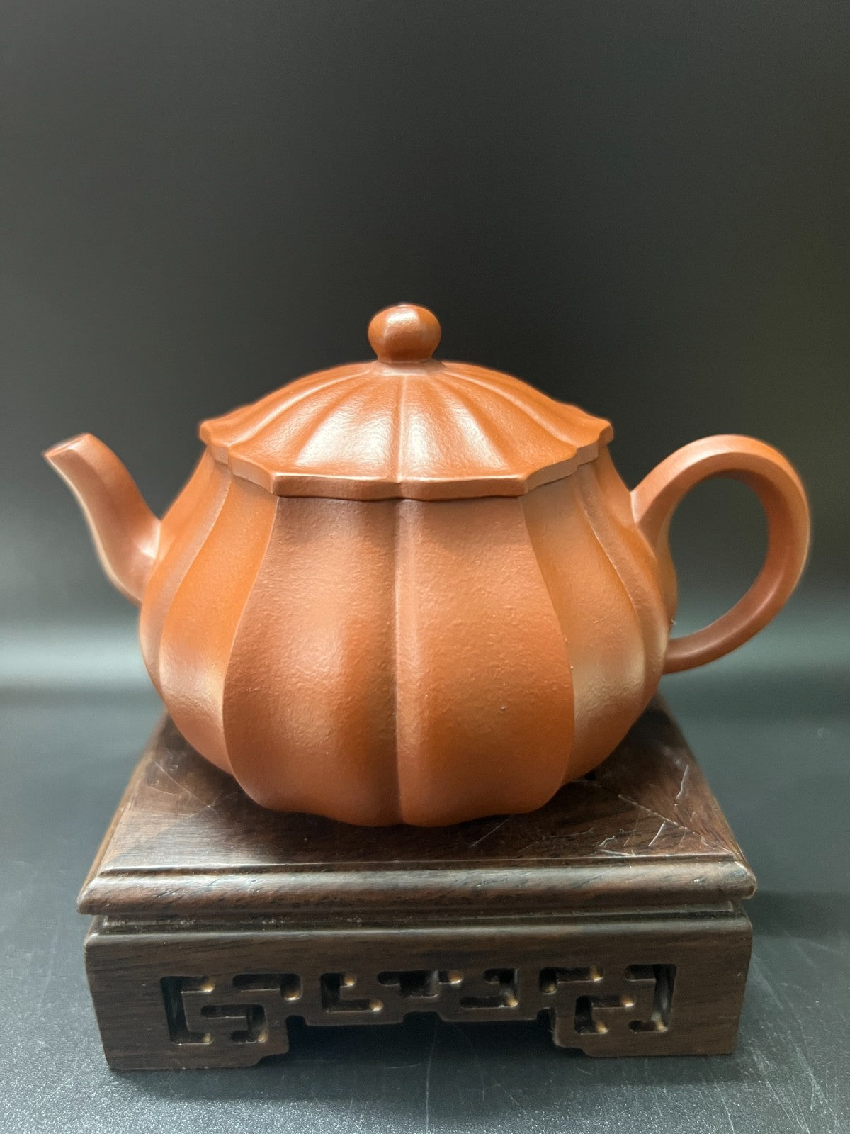 170cc chinese Yixing Handmade Zisha teapot Zhuni PanHu Gongfu Hu Tea Pot