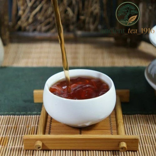 500g Liu Pao Brick Tea Guangxi Aged Liu Bao Tea Black Tea Dark Tea