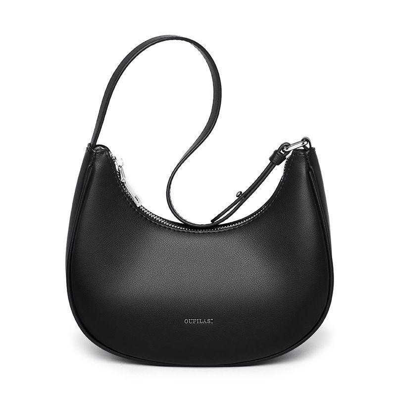 Handbags Genuine Leather Hobo Vintage Girl Shoulder Underarm Bag Purse 22*18*8CM