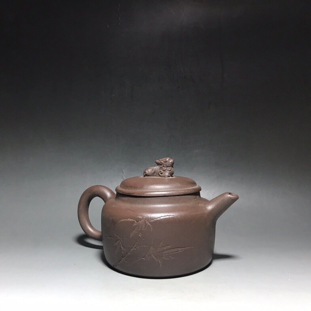 Chinese Yixing Zisha Clay Handmade Exquisite Teapot(貔貅德钟 底款:邵景南)