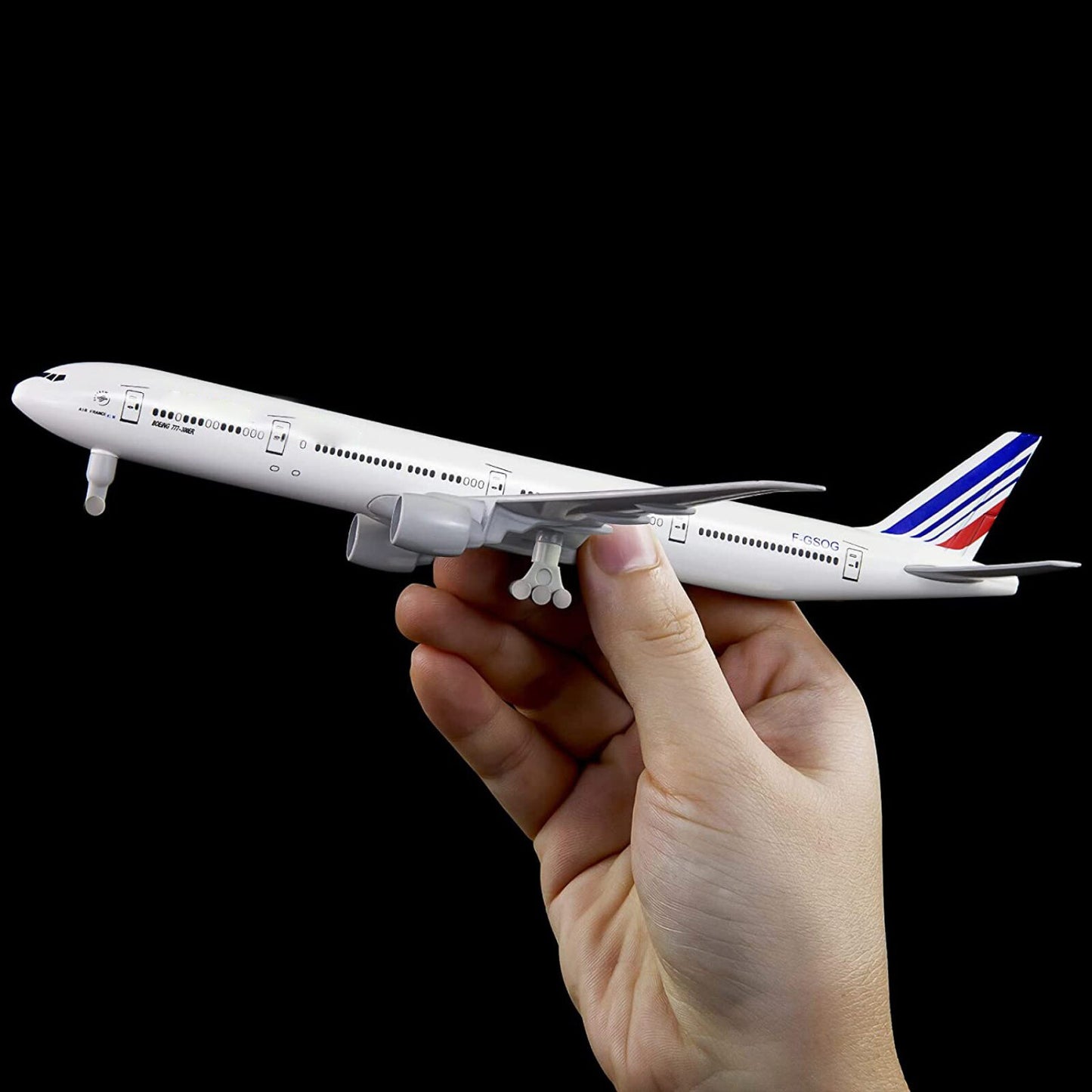1:300 20cm Air France B777 Model Plane Alloy Diecast Airplane Airliner Ornaments