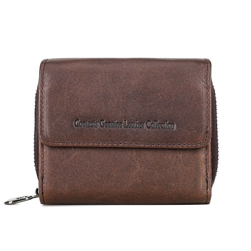 Leather Wallet Women Clutch Bag Coin Purse Small Card Holder 10*12*3.5 CM 160 G