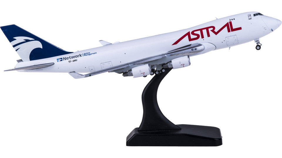 1:400 JC Wings Astral Aviation BOEING 747-400F Passenger Airplane Diecast Model