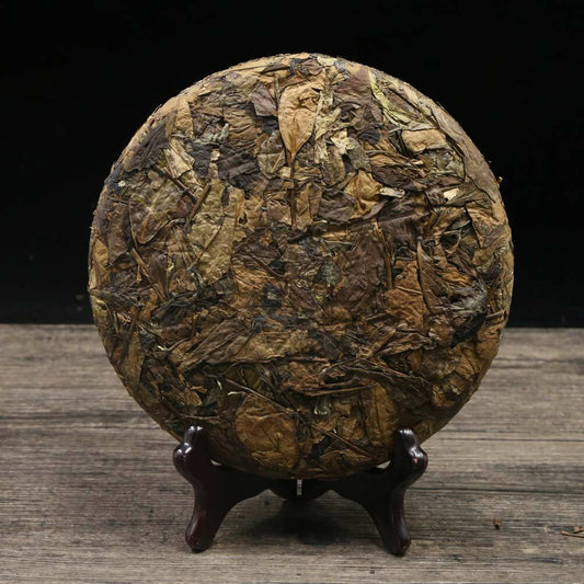 2015 China Fujian Old Tree Fuding White Tea Shou Mei 340g Bai Cha Tea Leaf Cake