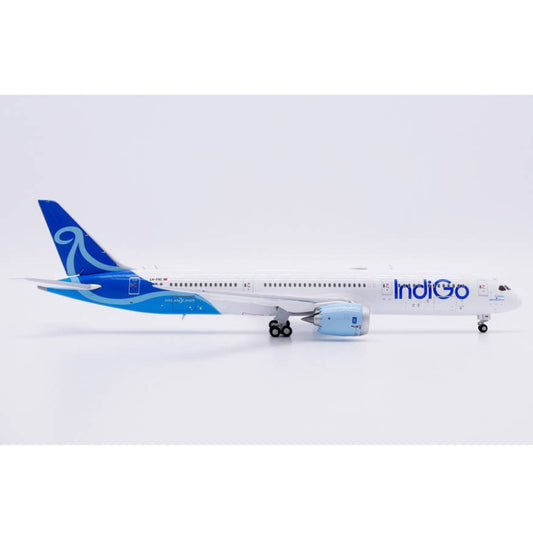 1:400 JC Wings Indigo Boeing 787-9 Flap Down Airplane Diecast Aircraft Model
