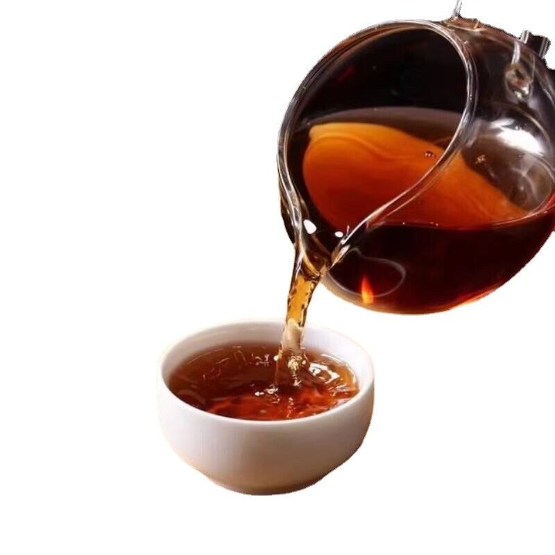 357g Yunnan Menghai Seven Sons Cake Old Tree Puerh Cake Tea Pu'er Ripe Tea