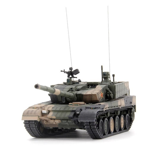 UNISTAR 1/72 China 99A Main Battle Tank Jungle Tricolor Paint Finished Model