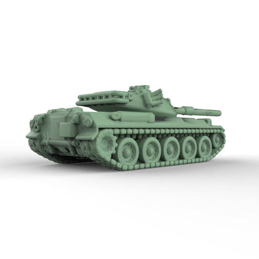 SSMODEL SS700987 1/700 Military Model Kit Japan TYPE74 Medium Tank