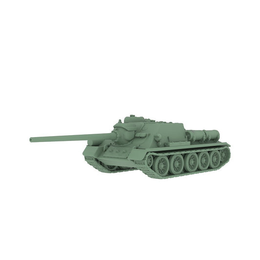 SSMODEL SS200753 1/200 Military Model Kit Soviet SU-100 Tank Destroyer