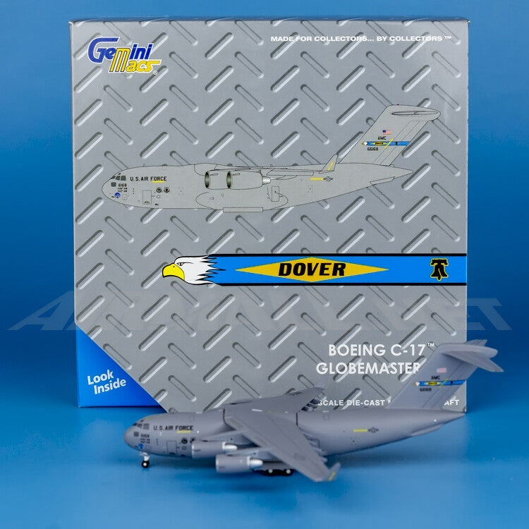 1:400 GeminiJets U.S. Air Force C-17A Diecast Aircraft Model