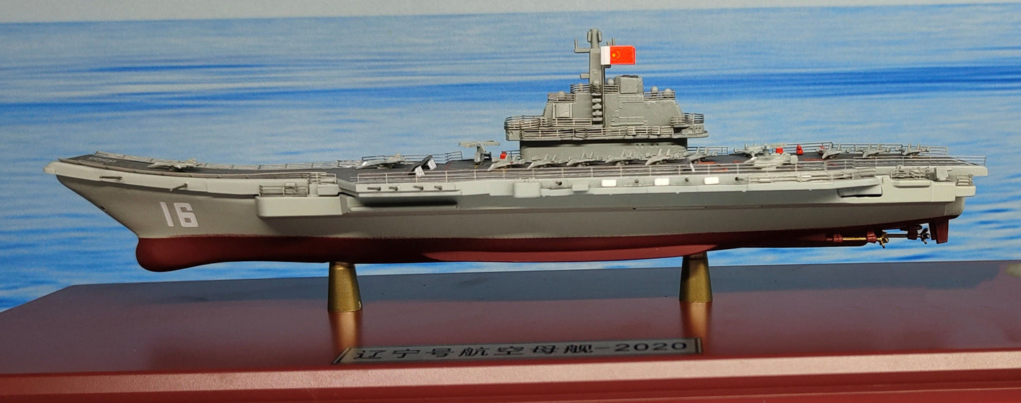 Liaoning China Aircraft carrier J15 carrier 1/1500 diecast model ship