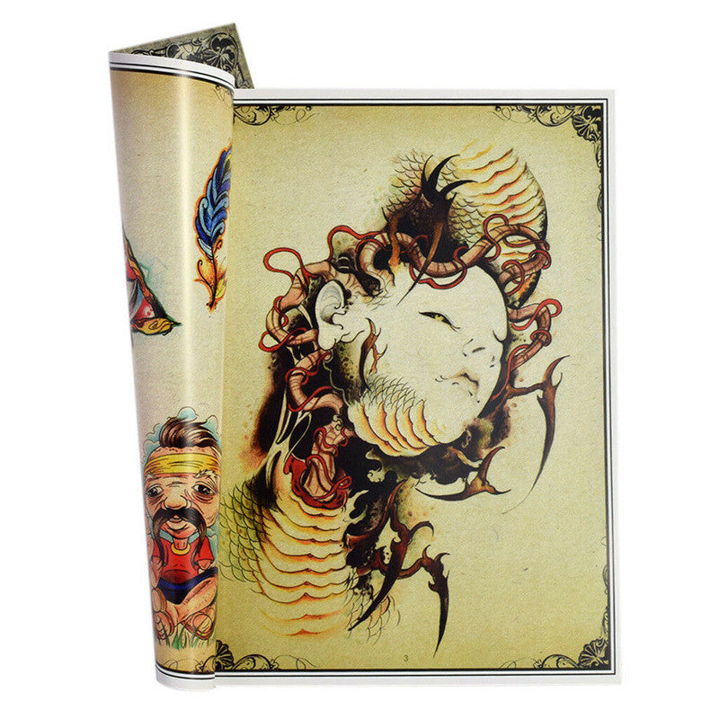 Tattoo Book Traditional Body Art Tattoo Flash Book Designs Tattoo Reference Book