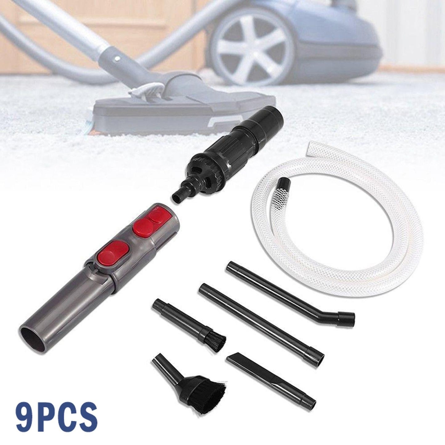 9Pcs Plastic Car Vehicle Cleaning Mini Tool For DYSON V7 V8 V10 Vacuum Cleaner