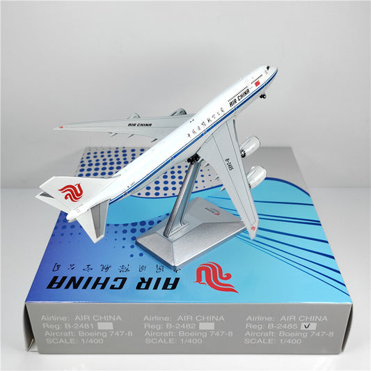 1:400 YY Wings AIR CHINA BOEING 747-8 Airplane Diecast Aircraft Plane Model