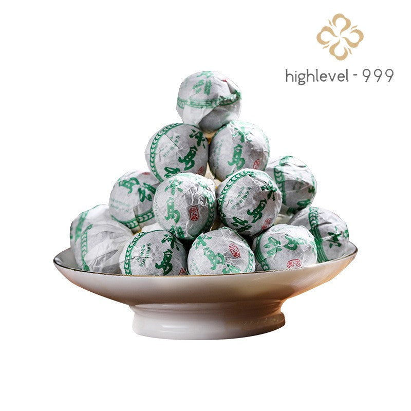 500g Raw Pu'er Tea Cake Bingdao Longzhu Lincang Ancient Tree Compressed Tea