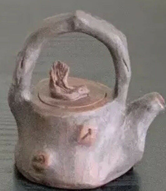 Chinese Antique Yixing Zisha Tree trunk/Branch Teapot Circa 1900- 1930