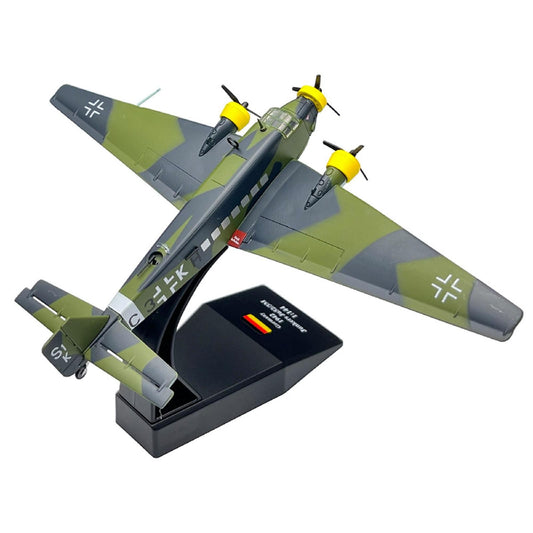 1/144 Scale German Luftwaffe Junkers Ju52 Transport Plane Metal Airpalne Model