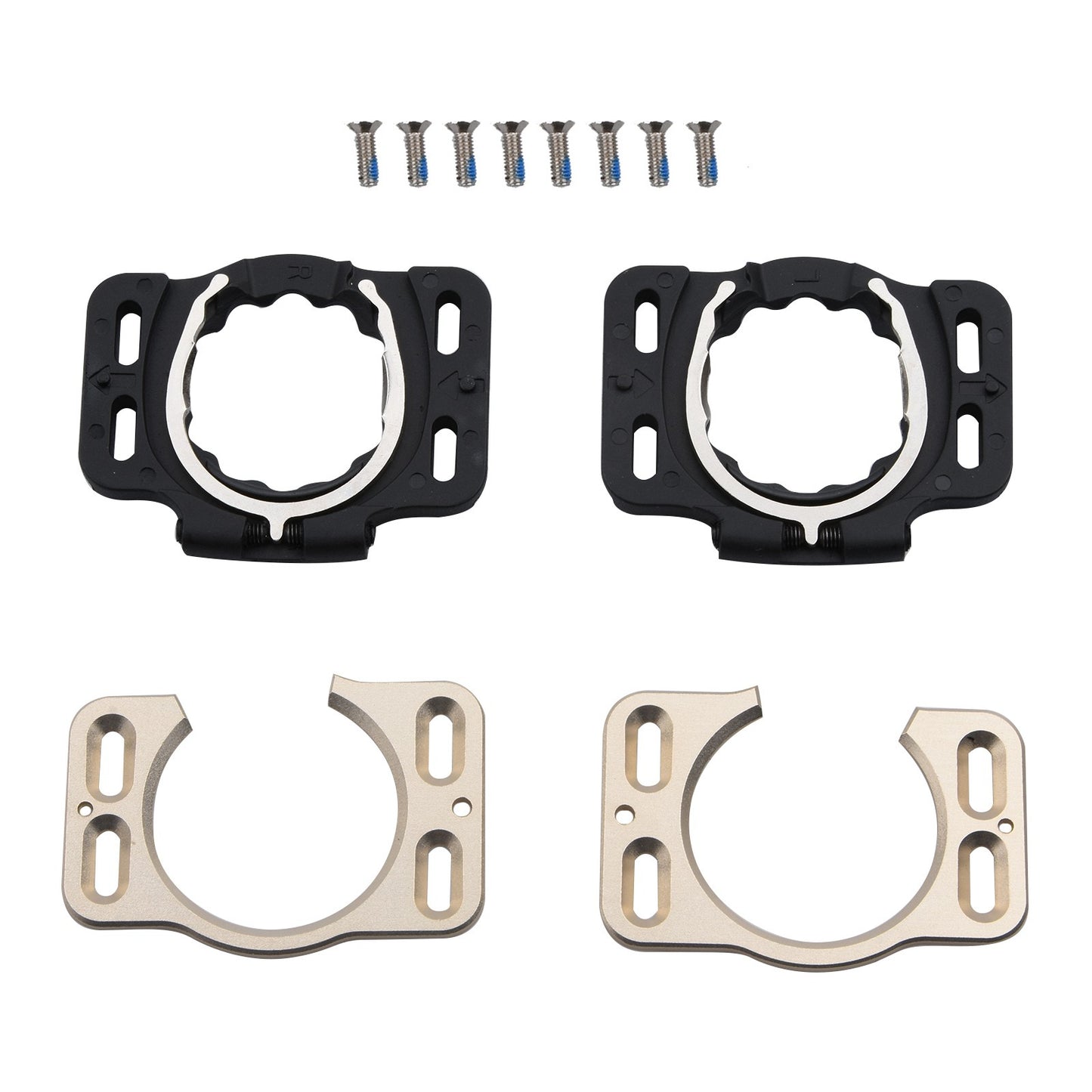1Pair Pedal Clip Bike Bicycle Shoe Cleats Accessories For Speedplay Zero