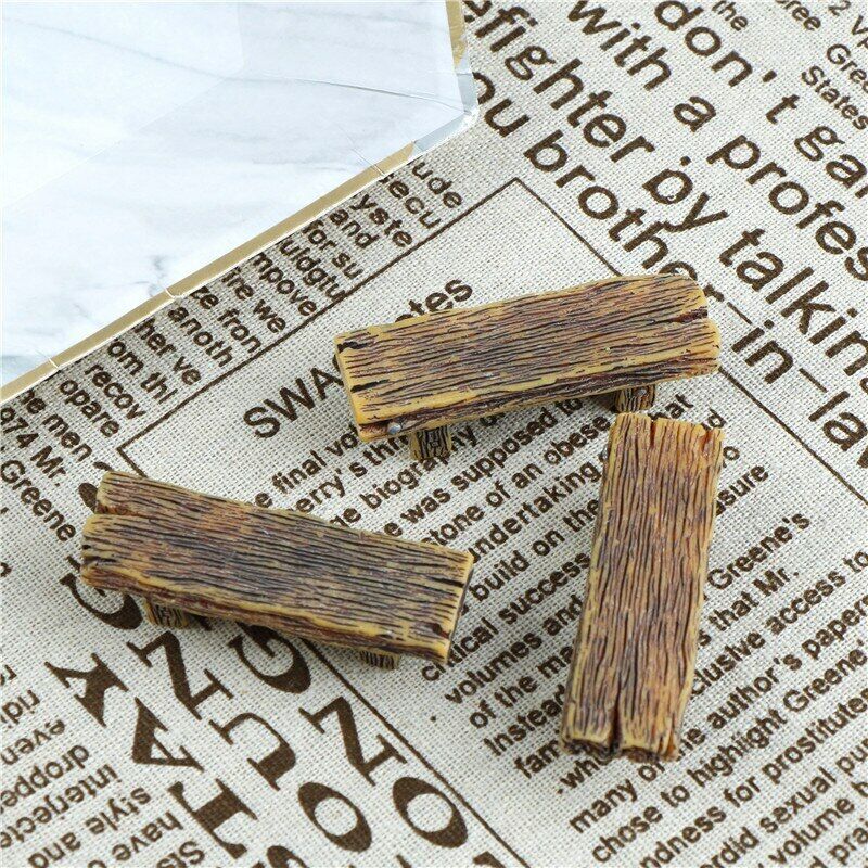 Resin Wooden Stool Furniture Crafts Modern Landscape Toys Fairy Garden Ornaments
