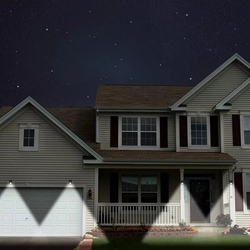 Lampara Solar Luces Solares De Seguridad Para Exteriores Luz 20 LED De Pared US