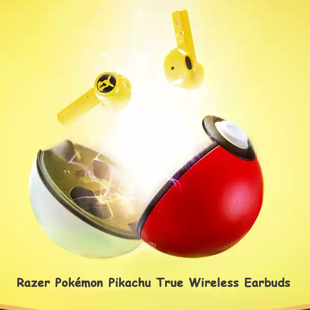 Pokemon Pikachu Razer Wireless Earbuds Limited Edition