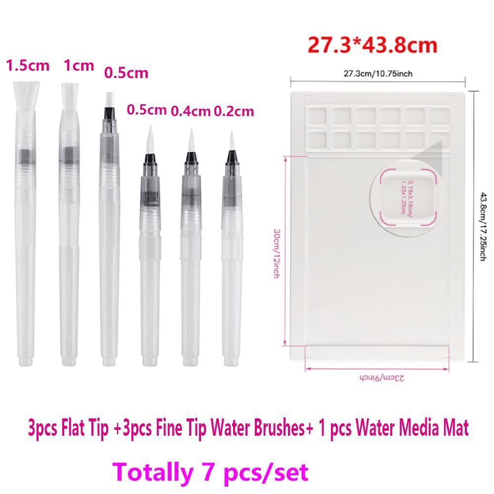Craft Mat Non-Stick Silicone Media Acrylic Painting Watercolor Ink Blending Tool