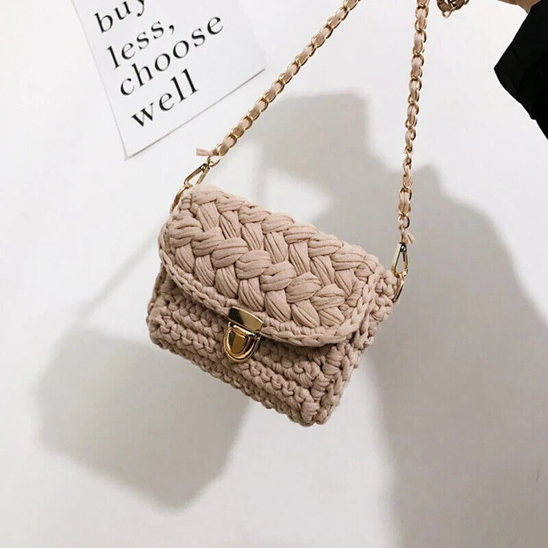 Women's Bag Woven Tote Bag Ladies Single Crossbody Bags Women Shoulder Bags