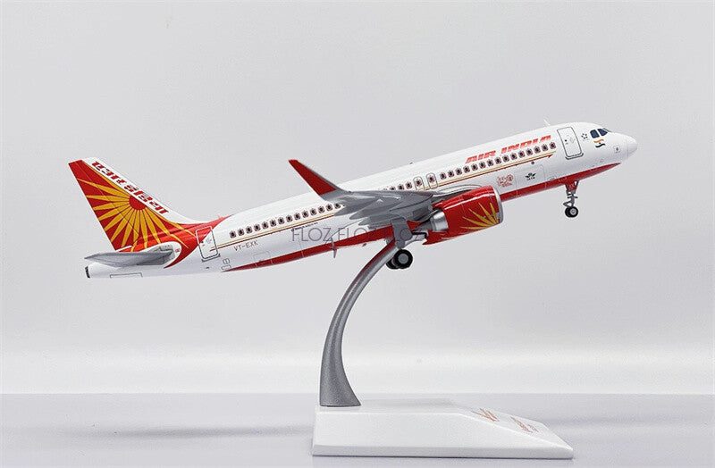 JC Wings Air India for Airbus A320neo VT-EXK 1:200 Aircraft Pre-built Model