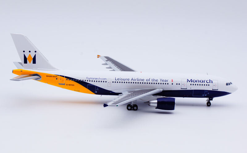 1:200 JC Wings Monarch AIRBUS 300-600R Passenger Airplane Diecast Aircraft Model