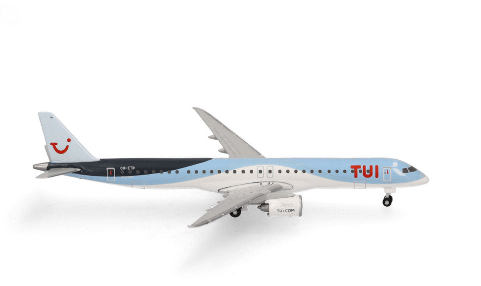 1:500 Herpa TUI Airways Embraer ERJ-195-E2 Passenger Airplane Diecast Model