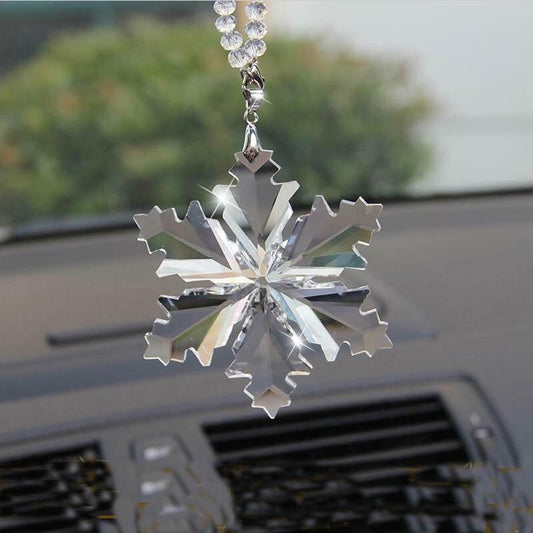 Crystal Large Annual Edition Christmas Gift Ornament New 2020 Snowflake Holiday