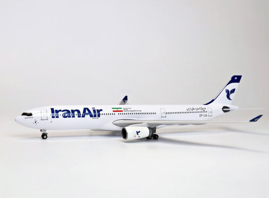 1:135 47CM IRAN AIR AIRBUS A330 Airplane Landing Gears Resin Aircraft Model
