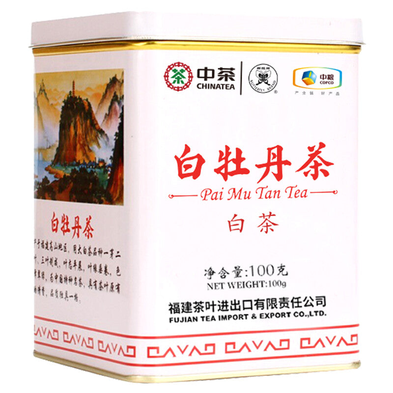 Butterfly CHINATEA Old Tree White Peony White Tea White Mudan Loose Leaves 100g -
