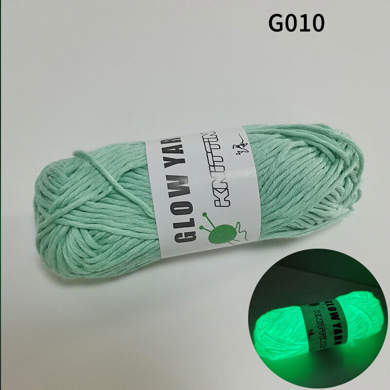 Hat Wool Yarn Functional Yarn Knitting Material Scarf Accessories Luminous DIY