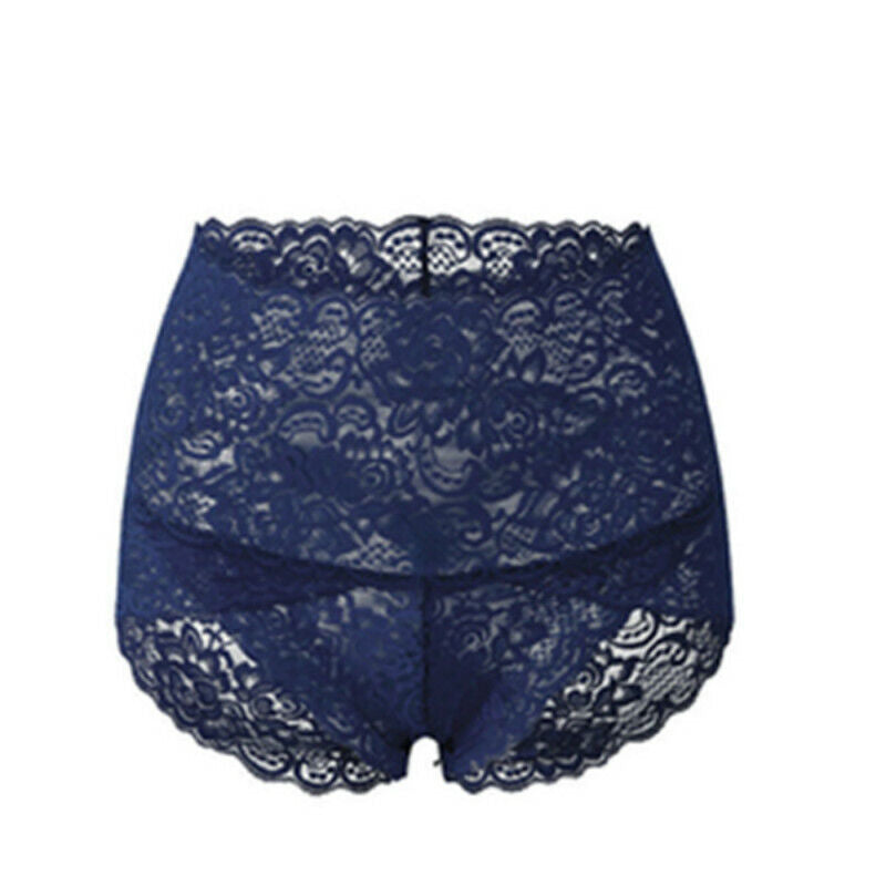 Weight Loss Seamless Lace Panties Hip Lifting High Waist Knickers Lace Panties