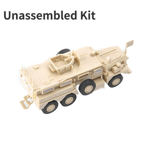 PVC Plastic 1/72 COUGAR 6x6 MRAP Sd.Kfz.7 Half-Track Unassembled Model Kit N