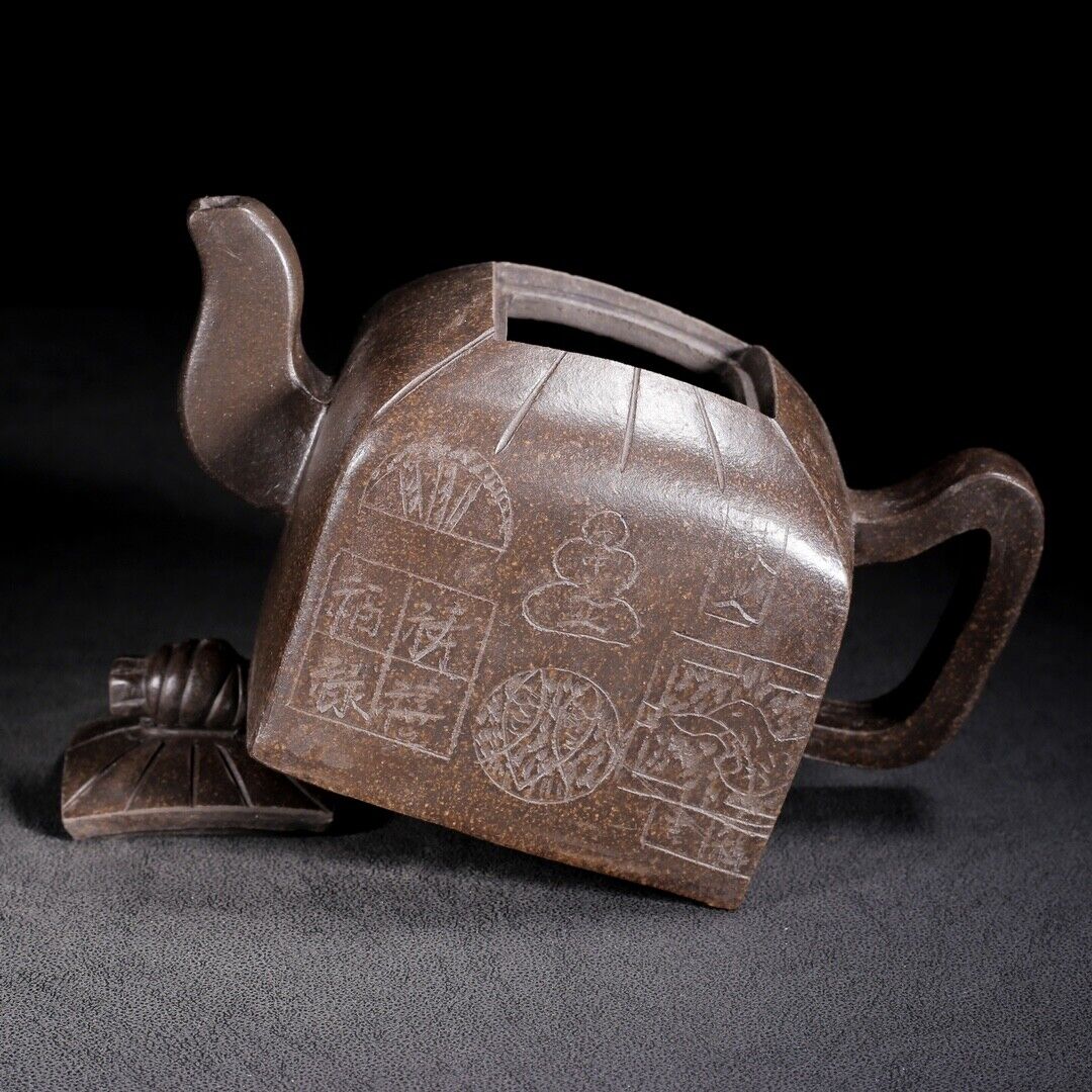 Vintage Chinese Yixing Purple Clay Teapot Zisha Ceremony Fashion Gift Teaware