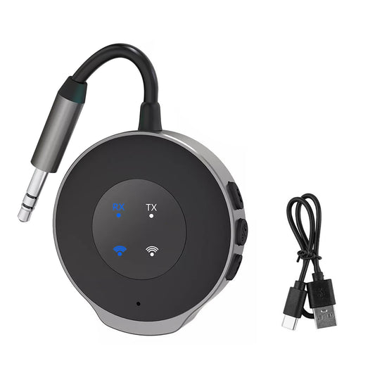 1PCS Bluetooth 5.3 Wireless Transmitter Receiver Car Aux Audio Adapter 3.5mm