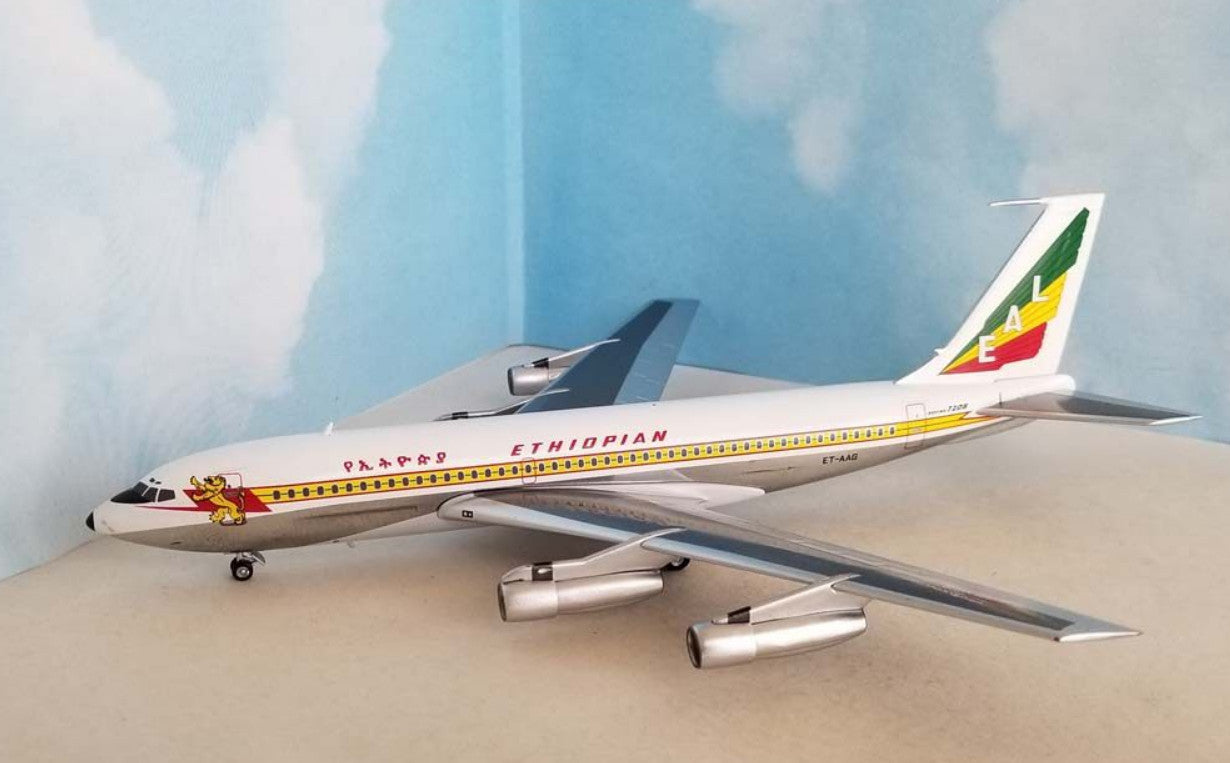 1:200 Aeroclassics ETHIOPIAN BOEING 720B Passenger Airplane Diecast Plane Model