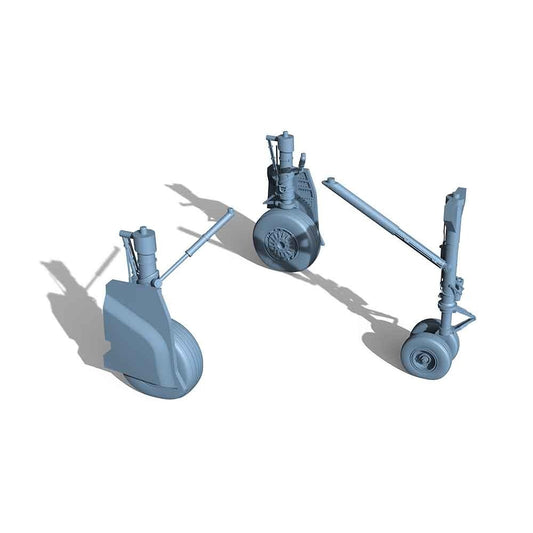 Yao's Studio LY32269B 1/32 Model USAF F-4 Ghost Undercarriage Gravity Wheel