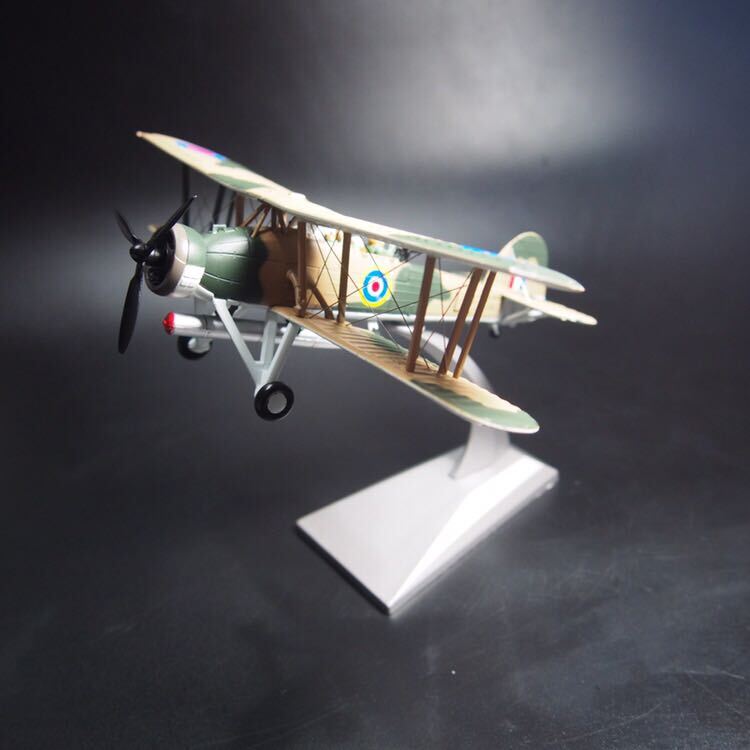 British Royal Navy L2 Swordfish 1/72 diecast plane model aircraft