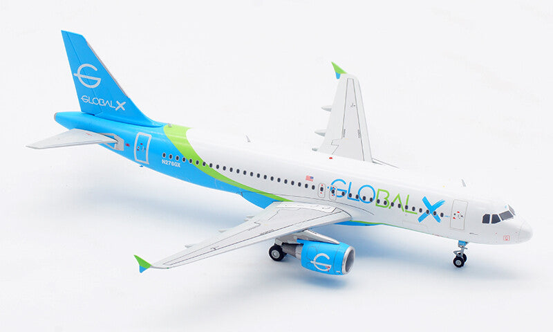 1:200 JC Wings GLOBALX AIRBUS A320 Passenger Airplane Diecast Aircraft Model