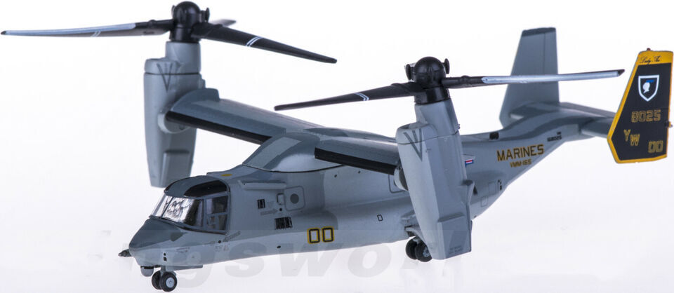 1:200 Hogan USMC Boeing MV-22B Osprey Army Aircraft Diecast Military Plane Model