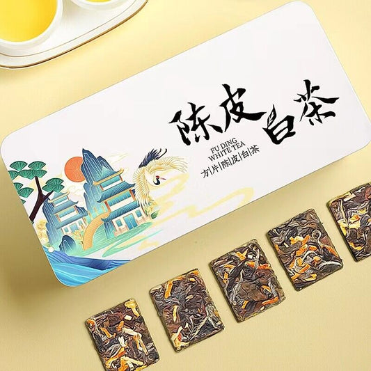 Fuding Orange Old White Tea Fujian Shoumei White Tea Mini White Tea-