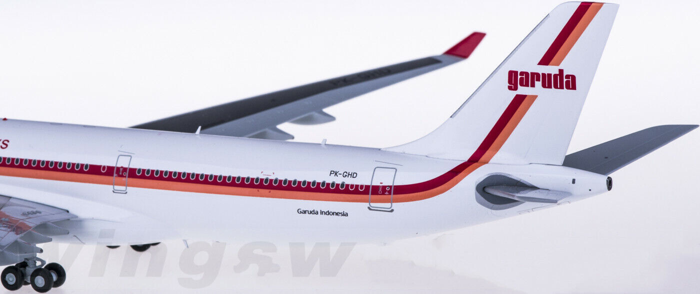 1:200 32CM JC Wings Indonesia Airways A330-300 Passenger Airplane Diecast Model