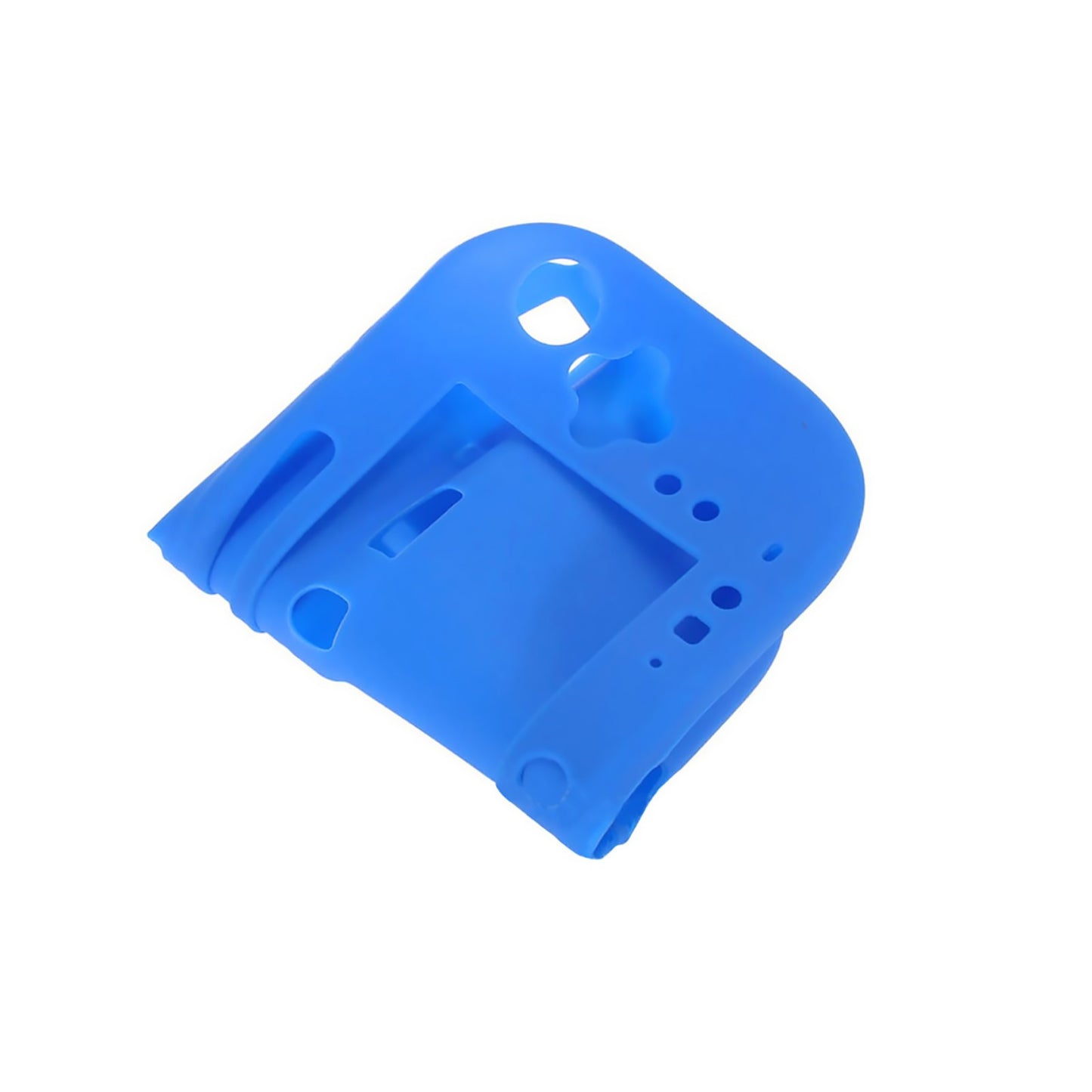 Blue Silicone Cover Protective Case Shell For Wii U Gamepad Wireless Controller;